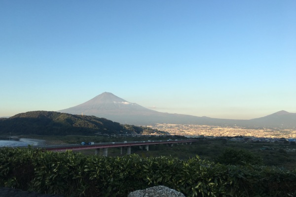 富士山見れた！